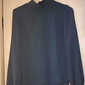 Babaton XXS Dark Green Dressy Shirt